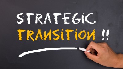 Transition professionnelle, à considérer au cours de la reconversion.